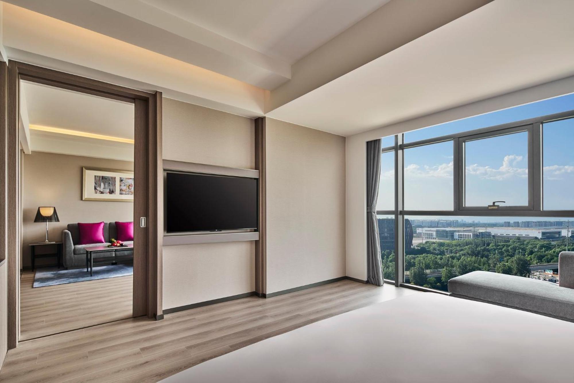 Crowne Plaza Beijing International Airport By Ihg Hotel Shunyi Exterior foto