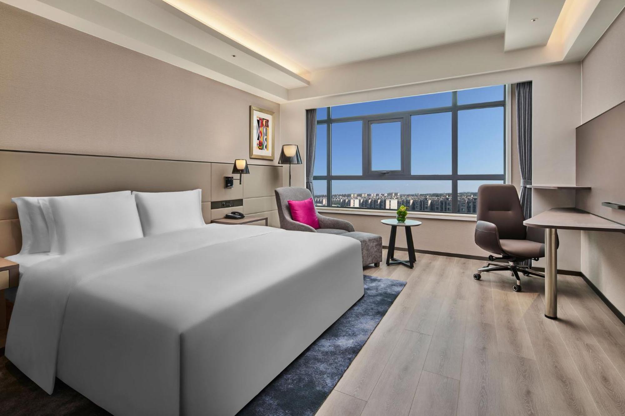 Crowne Plaza Beijing International Airport By Ihg Hotel Shunyi Exterior foto