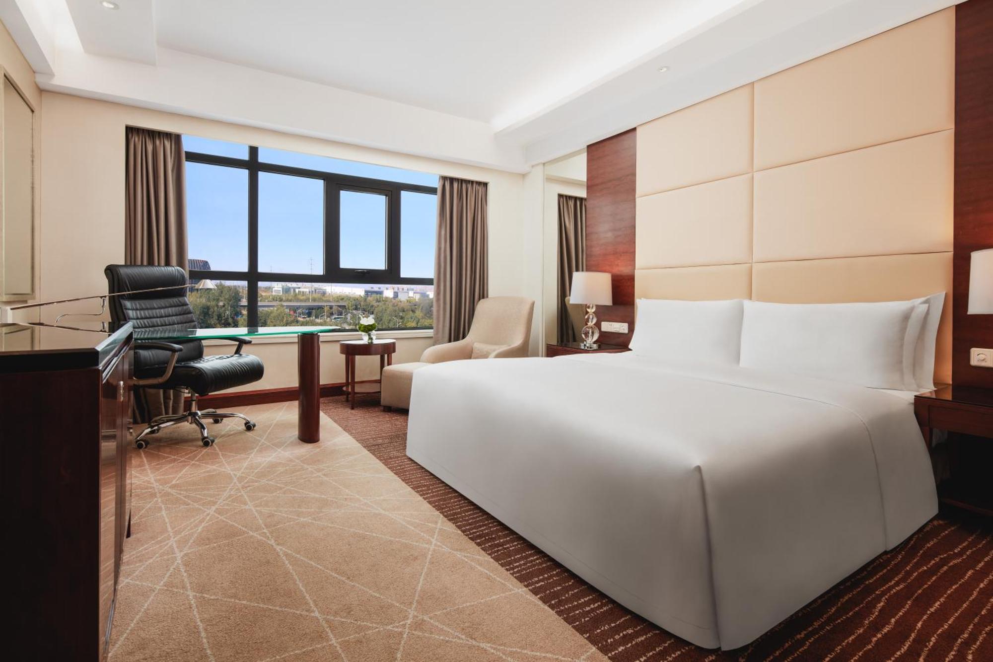 Crowne Plaza Beijing International Airport By Ihg Hotel Shunyi Exterior foto